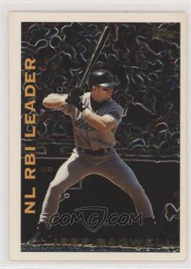 1995 Topps - League Leaders #LL11 - Jeff Bagwell [EX to NM]