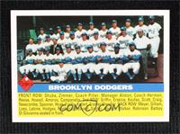Brooklyn Dodgers Team [JSA Certified COA Sticker]