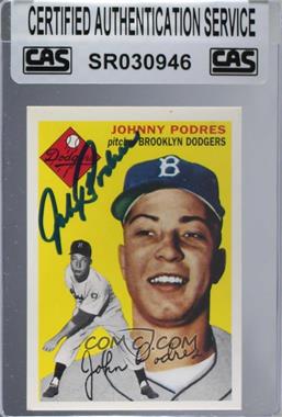 1995 Topps Archives Brooklyn Dodgers - [Base] #77 - Johnny Podres [CAS Certified Sealed]