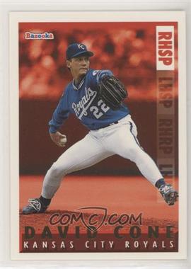 1995 Topps Bazooka - [Base] - Red Hot #RH-12 - David Cone