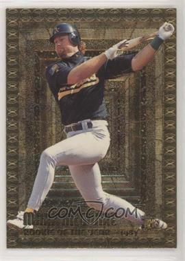 1995 Topps Embossed - [Base] - Golden Idols #107 - Mark McGwire