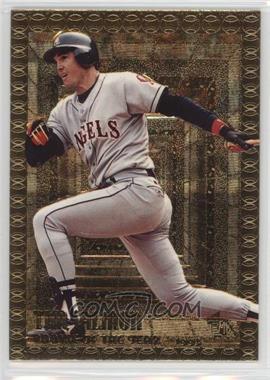 1995 Topps Embossed - [Base] - Golden Idols #108 - Tim Salmon