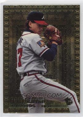 1995 Topps Embossed - [Base] - Golden Idols #111 - Tom Glavine