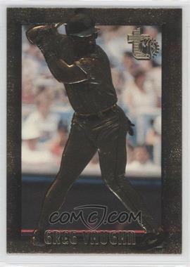 1995 Topps Embossed - [Base] - Golden Idols #23 - Greg Vaughn