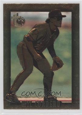 1995 Topps Embossed - [Base] - Golden Idols #85 - Wil Cordero