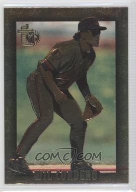 1995 Topps Embossed - [Base] - Golden Idols #85 - Wil Cordero