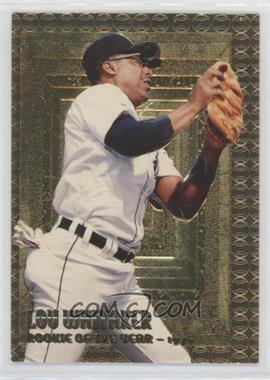 1995 Topps Embossed - [Base] - Golden Idols #97 - Lou Whitaker