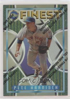 1995 Topps Finest - [Base] - Refractors #317 - Pete Harnisch