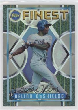 1995 Topps Finest - [Base] - Refractors #74 - Delino DeShields