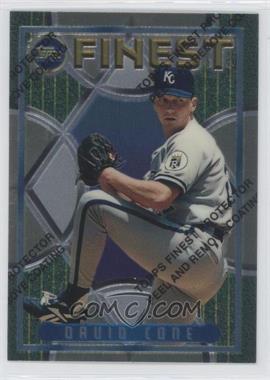 1995 Topps Finest - [Base] #99 - David Cone