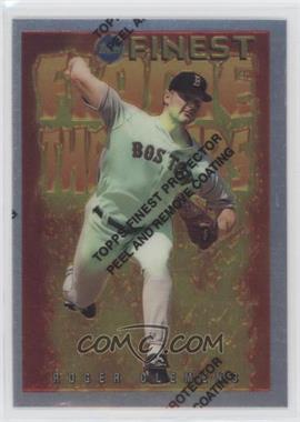 1995 Topps Finest - Flame Throwers #FT2 - Roger Clemens