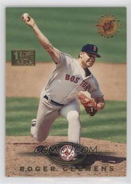1995 Topps Stadium Club - [Base] - 1st Day Issue #10 - Roger Clemens