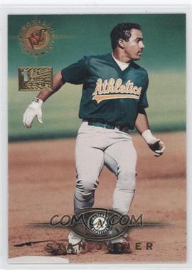 1995 Topps Stadium Club - [Base] - 1st Day Issue #50 - Stan Javier