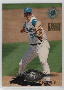 1995 Topps Stadium Club - [Base] - 1st Day Issue #75 - Dave Weathers