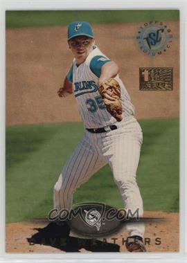 1995 Topps Stadium Club - [Base] - 1st Day Issue #75 - Dave Weathers