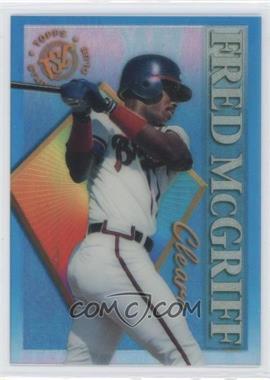 1995 Topps Stadium Club - Clearcut #5 - Fred McGriff