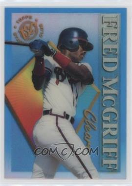 1995 Topps Stadium Club - Clearcut #5 - Fred McGriff
