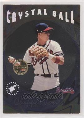 1995 Topps Stadium Club - Crystal Ball - Members Only #CB1 - Chipper Jones