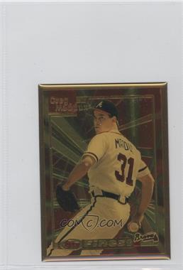 1995 Topps Stadium Club - Finest Bronze Metal Mail-ins #2 - Greg Maddux