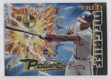 1995 Topps Stadium Club - Power Zone - Members Only #PZ9 - Fred McGriff