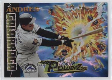 1995 Topps Stadium Club - Power Zone #PZ6 - Andres Galarraga