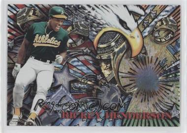 1995 Topps Stadium Club - Ring Leaders #35 - Rickey Henderson