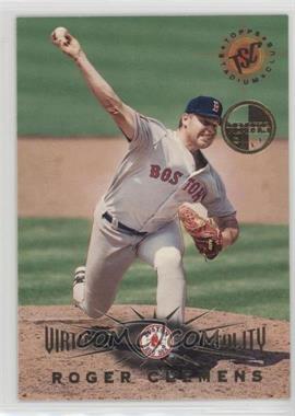 1995 Topps Stadium Club - Virtual Reality - Members Only #5 - Roger Clemens