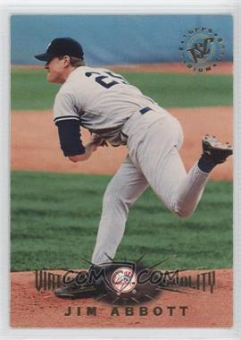 1995 Topps Stadium Club - Virtual Reality #3 - Jim Abbott