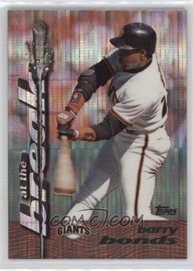 1995 Topps Traded & Rookies - [Base] - Power Boosters #3 - At the Break - Barry Bonds
