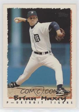 1995 Topps Traded & Rookies - [Base] #16T - Brian Maxcy