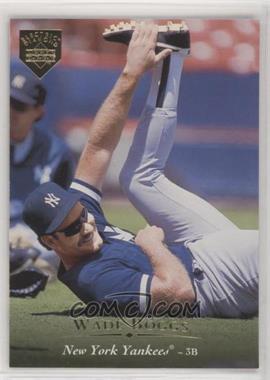 1995 Upper Deck - [Base] - Electric Diamond Gold #445 - Wade Boggs [Noted]