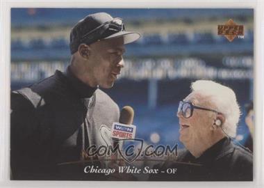 1995 Upper Deck - [Base] #200 - Michael Jordan, Harry Caray