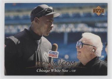 1995 Upper Deck - [Base] #200 - Michael Jordan, Harry Caray