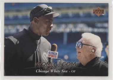 1995 Upper Deck - [Base] #200 - Michael Jordan, Harry Caray