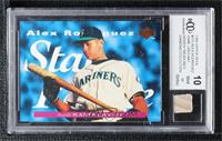 Alex Rodriguez [BCCG/GGUM Game Used 10 Mint]