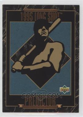 1995 Upper Deck - Retail Predictor - League Leaders Expired Redemptions #R20 - Mo Vaughn