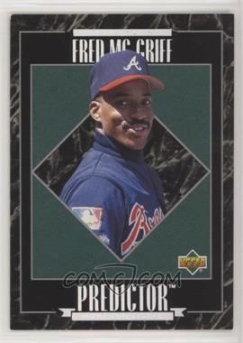 1995 Upper Deck - Retail Predictor - League Leaders Prizes #R8 - Fred McGriff [EX to NM]