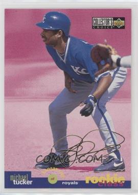 1995 Upper Deck Collector's Choice - [Base] - Gold Signature #10 - Michael Tucker