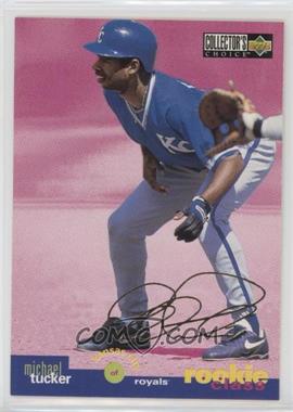 1995 Upper Deck Collector's Choice - [Base] - Gold Signature #10 - Michael Tucker