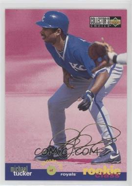 1995 Upper Deck Collector's Choice - [Base] - Gold Signature #10 - Michael Tucker