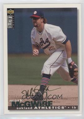 1995 Upper Deck Collector's Choice - [Base] - Gold Signature #130 - Mark McGwire