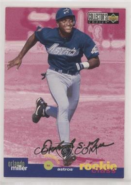 1995 Upper Deck Collector's Choice - [Base] - Gold Signature #19 - Orlando Miller [Noted]