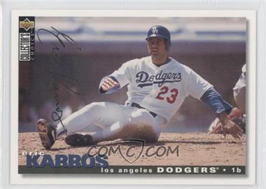 1995 Upper Deck Collector's Choice - [Base] - Gold Signature #220 - Eric Karros