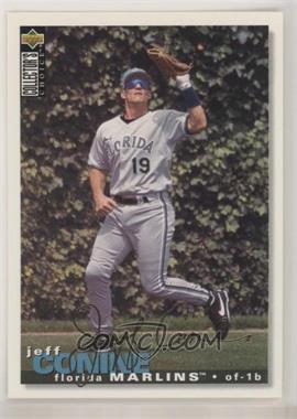 1995 Upper Deck Collector's Choice - [Base] - Gold Signature #305 - Jeff Conine