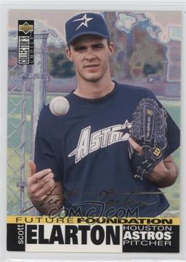 1995 Upper Deck Collector's Choice - [Base] - Gold Signature #32 - Scott Elarton