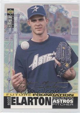 1995 Upper Deck Collector's Choice - [Base] - Gold Signature #32 - Scott Elarton