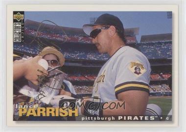 1995 Upper Deck Collector's Choice - [Base] - Gold Signature #377 - Lance Parrish