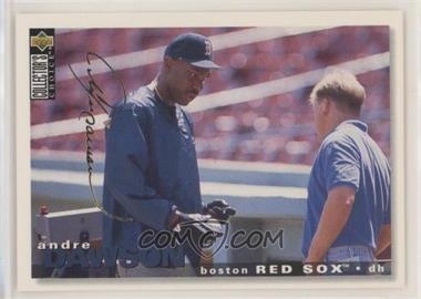 1995 Upper Deck Collector's Choice - [Base] - Gold Signature #420 - Andre Dawson