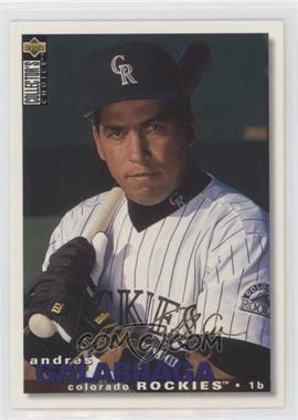 1995 Upper Deck Collector's Choice - [Base] - Gold Signature #440 - Andres Galarraga