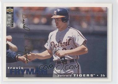 1995 Upper Deck Collector's Choice - [Base] - Gold Signature #465 - Travis Fryman